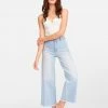 BILLABONG Free Fall Indigo High-Waisted Denim Pants WASHED DENIM