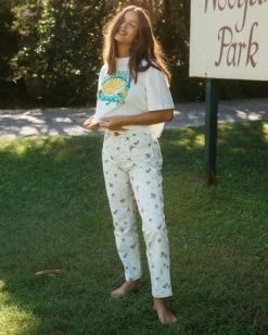 BILLABONG Wrangler She's Cheeky Pant SALT CRYSTAL