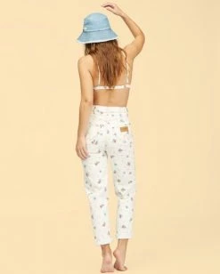 BILLABONG Wrangler She's Cheeky Pant SALT CRYSTAL -Women Clothing Shop abjdp00120 billabongw scs bck1