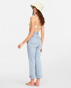 BILLABONG I Got It Denim Pants INDIGO RINSE 11 BILLABONG I Got It Denim Pants INDIGO RINSE -Women Clothing Shop abjdp00123 billabongw igr bck1