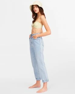 BILLABONG I Got It Denim Pants INDIGO RINSE 10 BILLABONG I Got It Denim Pants INDIGO RINSE -Women Clothing Shop abjdp00123 billabongw igr sd1