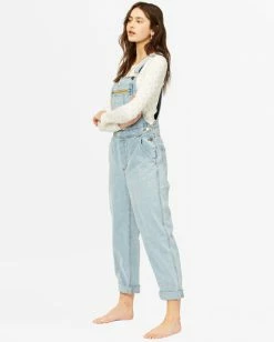 BILLABONG Basic Beach Relaxed Overalls INDIGO RINSE -Women Clothing Shop abjdp00129 billabongw igr sd1