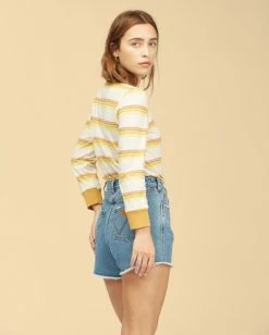 BILLABONG Wrangler Showdown Denim Short BLUE SURF -Women Clothing Shop abjds00114 billabongw bycw bck1