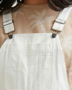 BILLABONG The Skipper Overall IVORY -Women Clothing Shop abjds00122 billabongw ivo dtl1