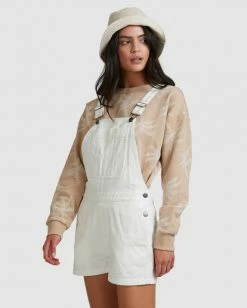 BILLABONG The Skipper Overall IVORY -Women Clothing Shop abjds00122 billabongw ivo sd1