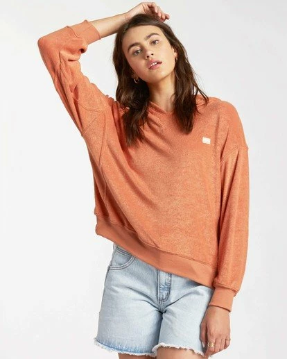 BILLABONG Sand Dunes Pullover Sweatshirt MIMOSA 2 BILLABONG Sand Dunes Pullover Sweatshirt MIMOSA - Image 2