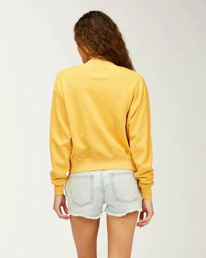 BILLABONG Lets Chill Pullover Sweatshirt VINTAGE RED 7 BILLABONG Lets Chill Pullover Sweatshirt VINTAGE RED - Image 7