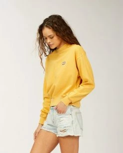 BILLABONG Lets Chill Pullover Sweatshirt VINTAGE RED 12 BILLABONG Lets Chill Pullover Sweatshirt VINTAGE RED -Women Clothing Shop abjft00140 billabongw big sd2