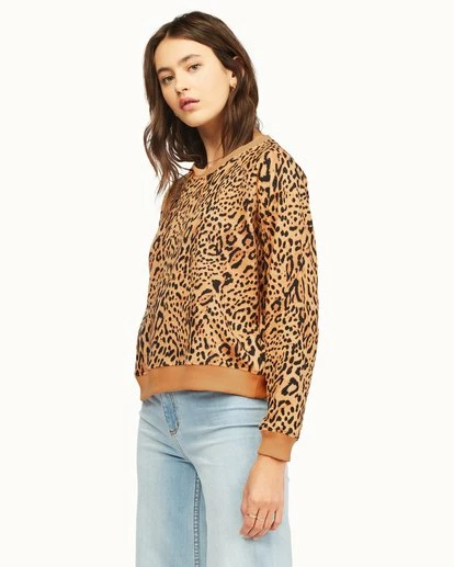 BILLABONG Sun Shrunk Crewneck Sweatshirt MULTI 3 BILLABONG Sun Shrunk Crewneck Sweatshirt MULTI - Image 3