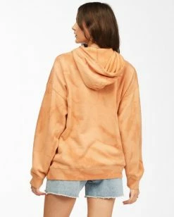 BILLABONG Free Ride Pullover Hoodie DREAM BLUE -Women Clothing Shop abjft00194 billabongw sds bck1