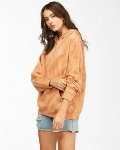 BILLABONG Free Ride Pullover Hoodie DREAM BLUE -Women Clothing Shop abjft00194 billabongw sds sd1