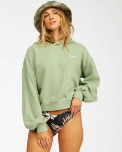 BILLABONG Forever Pullover Hoodie BUTTERMILK -Women Clothing Shop abjft00195 billabongw saf frt1