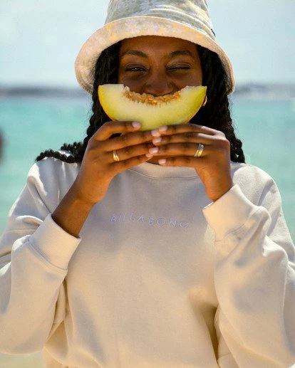 BILLABONG Serenity Sweatshirt CREAM 1 BILLABONG Serenity Sweatshirt CREAM