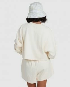 BILLABONG Serenity Sweatshirt CREAM 9 BILLABONG Serenity Sweatshirt CREAM -Women Clothing Shop abjft00236 billabongw crm bck1