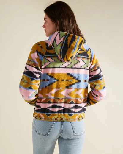BILLABONG A/Div Go Outdoors Pullover Fleece Hoodie MULTI 3 BILLABONG A/Div Go Outdoors Pullover Fleece Hoodie MULTI - Image 3