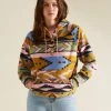 BILLABONG A/Div Go Outdoors Pullover Fleece Hoodie MULTI