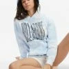 BILLABONG Bandit Tie-Dyed Pullover Hoodie DREAM BLUE