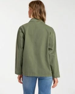BILLABONG Cannon Jacket TROOPER -Women Clothing Shop abjjk00122 billabongw top bck1
