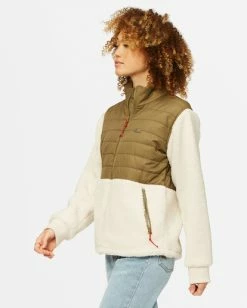 BILLABONG A/Div Campside Zip-Up Jacket SAGE 8 BILLABONG A/Div Campside Zip-Up Jacket SAGE -Women Clothing Shop abjjk00126 billabongw sag sd1