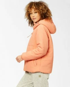 BILLABONG A/Div Transport Zip-Up Puffer 3 BLACK -Women Clothing Shop abjjk00128 billabongw apb sd1