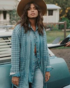 BILLABONG Wrangler Down To Earth Jacket DENIM BLUE