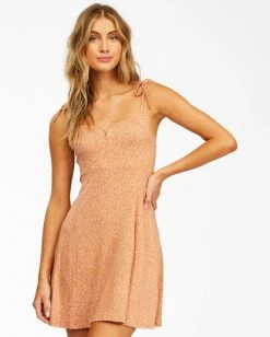 BILLABONG Sunny Bliss Mini Dress COCONUT