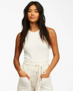 BILLABONG Tomboy Tank Top OFF BLACK -Women Clothing Shop abjkt00170 billabongw scs frt1