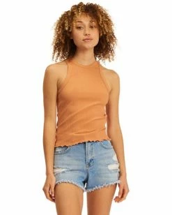 BILLABONG Tomboy Tank Top OFF BLACK -Women Clothing Shop abjkt00170 billabongw urt frt1