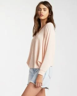 BILLABONG From Here Top TROPICAL PEACH -Women Clothing Shop abjkt00176 billabongw tpe sd1