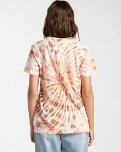 BILLABONG Take A Trip Short Sleeve T-Shirt MULTI -Women Clothing Shop abjkt00198 billabongw mul bck1
