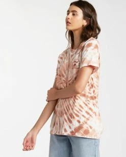 BILLABONG Take A Trip Short Sleeve T-Shirt MULTI -Women Clothing Shop abjkt00198 billabongw mul sd1