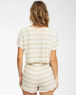 BILLABONG Breeze By Top Knit Top OFF BLACK -Women Clothing Shop abjkt00204 billabongw neu bck1