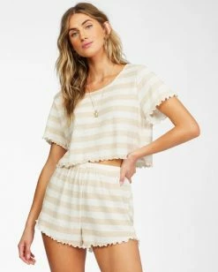 BILLABONG Breeze By Top Knit Top OFF BLACK -Women Clothing Shop abjkt00204 billabongw neu frt1