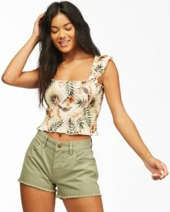 BILLABONG All Day Long Top MULTI -Women Clothing Shop abjkt00213 billabongw mul frt1