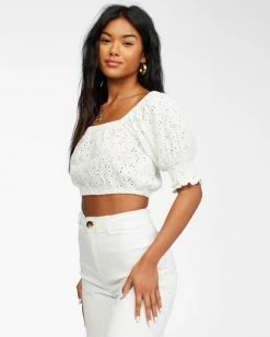 BILLABONG Summer Girl Top SALT CRYSTAL 8 BILLABONG Summer Girl Top SALT CRYSTAL -Women Clothing Shop abjkt00216 billabongw scs sd1