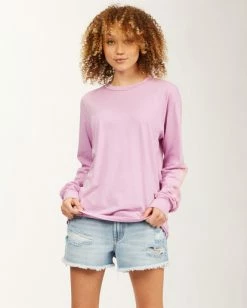 BILLABONG Surfadelic Long Sleeve T-Shirt AQUA