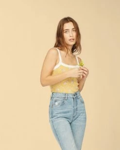 BILLABONG Wrangler The Ringer Tank Top VINTAGE ROSE