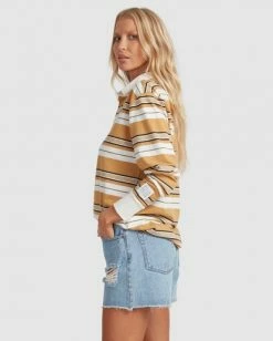 BILLABONG Double Up Rugby Polo Top OLIVE 8 BILLABONG Double Up Rugby Polo Top OLIVE -Women Clothing Shop abjkt00260 billabongw mus sd1