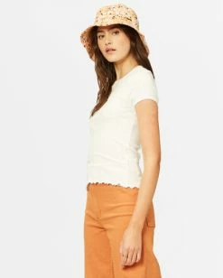 BILLABONG Baby Me T-Shirt OFF BLACK -Women Clothing Shop abjkt00267 billabongw scs sd1