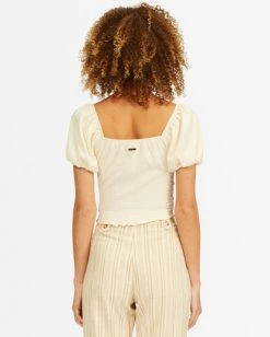 BILLABONG Its Love Sweetheart Top RED VELVET -Women Clothing Shop abjkt00288 billabongw anw bck1