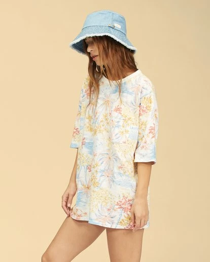 BILLABONG Wrangler Western Shores T-Shirt MULTI 2 BILLABONG Wrangler Western Shores T-Shirt MULTI - Image 2