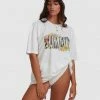 BILLABONG Shine On Short Sleeve T-Shirt SALT CRYSTAL