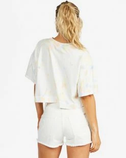 BILLABONG Only Today Graphic T-Shirt JUST PEACHY 10 BILLABONG Only Today Graphic T-Shirt JUST PEACHY -Women Clothing Shop abjkt00315 billabongw mul bck1