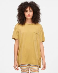 BILLABONG Sun Faded T-Shirt LIGHT OLIVE
