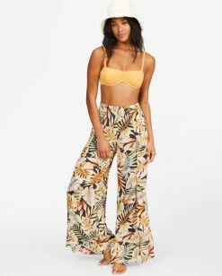 BILLABONG Split Spirit Floral Pants BLACK 2