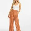 BILLABONG New Waves 2 Wide Leg Beach Pants WHITE/MULTI