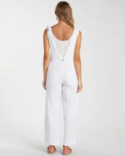BILLABONG On The Road Jumpsuit SALT CRYSTAL -Women Clothing Shop abjnp00158 billabongw scs bck1