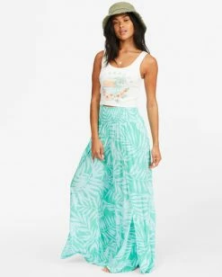 BILLABONG Wandering Soul 2 Wide Leg Pants STAY GOLDEN -Women Clothing Shop abjnp00193 billabongw gmc0 sd1