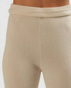 BILLABONG Sundown Knit Pant SAND 9 BILLABONG Sundown Knit Pant SAND -Women Clothing Shop abjnp00200 billabongw snd dtl1