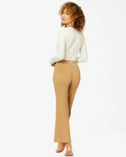 BILLABONG Keep Loungin' Knit Pants SANDSTORM -Women Clothing Shop abjnp00205 billabongw ckq0 bck1